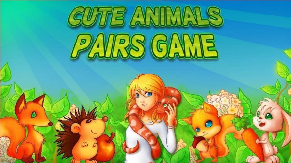 Animal Pairs Memory Puzzle