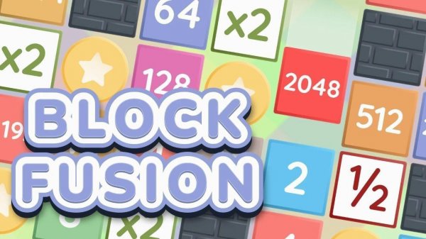2048 Block Fusion Puzzle