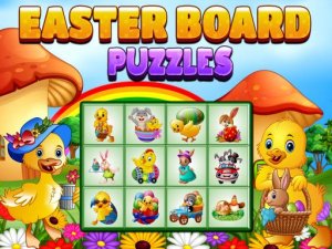 Easter Board Puzzles Online Puzzle Game