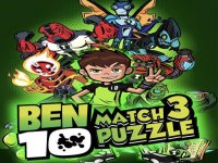 Ben 10 Gem Match Puzzle