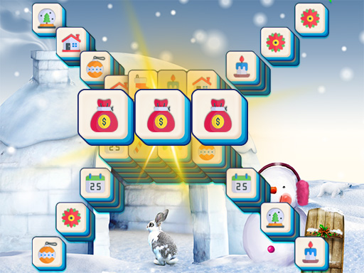 Christmas Tile Match Puzzle
