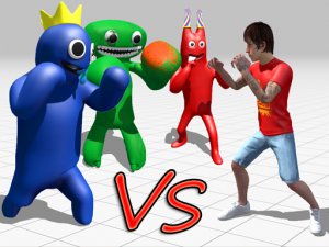 Rainbow Monster Hero Challenge