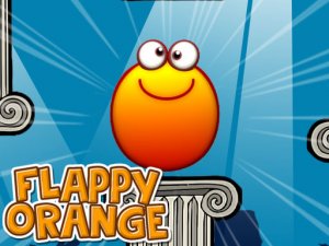 Flappy Orange Arcade Game