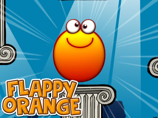 Flappy Orange Arcade Game