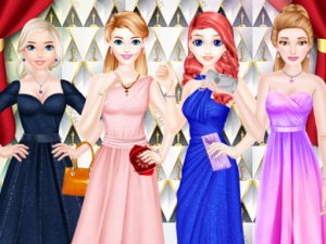 Red Carpet Fashion Dress-Up Game