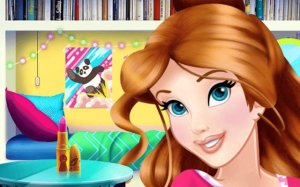 Belle First Day On School Makeover Game