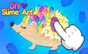 DIY Slime Art: Creative Simulation