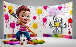 Love Coloring Book for Kids - Free Online Coloring Game