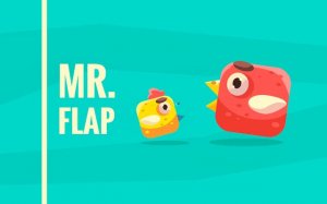Mr Flap - Square Bird Flappy Game