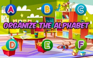 Organize The Alphacasual Game - Online Letter Learning Puzzle