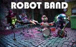Robot Band: Relaxing Music Game Online