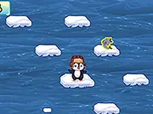 Frosty Penguin Platform Hopper