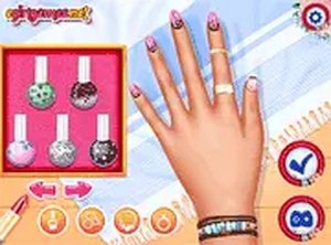 School Nails Design Dress Up