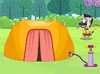 Funny Camping Day Family Game