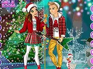 Festive Holiday Dress Up Game