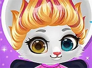 Kitty Hair Salon Dress Up