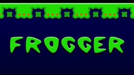 Frogger Classic Arcade Game