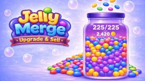Jelly Merge: Upgrade & Sell Puzzle